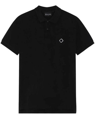 Ma Strum Polo Shirts - Black