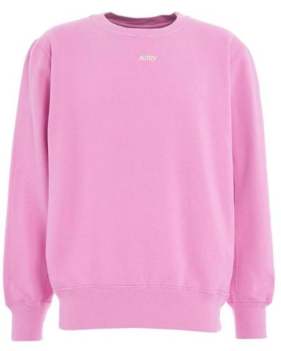 Autry Bedruckter sweatshirt für männer - Pink