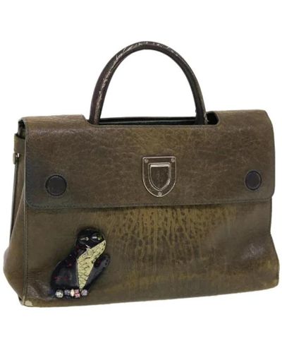 Dior Pre-owned > pre-owned bags > pre-owned handbags - Vert
