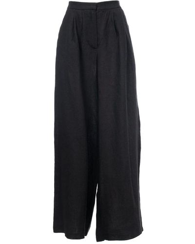 Le Tricot Perugia Trousers > wide trousers - Noir