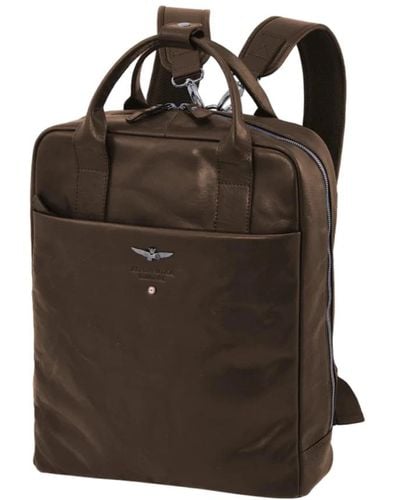 Aeronautica Militare Backpacks - Braun