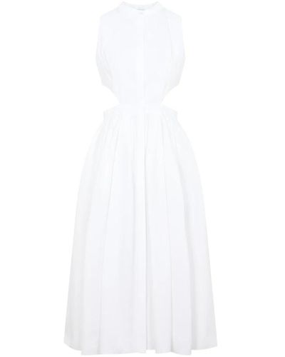 Alexander McQueen Midi dresses - Weiß