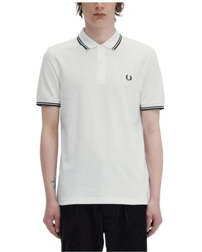 Fred Perry Polo Shirts - Grey