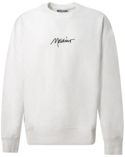 Moschino Sweatshirts - Weiß