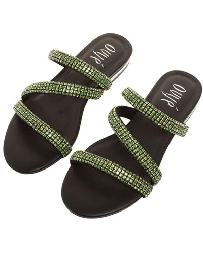 Ovyè Flat sandals - Verde