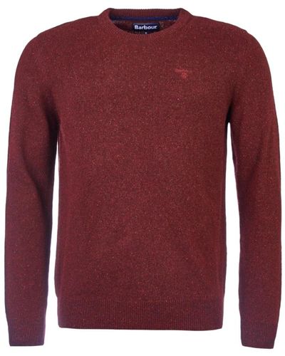 Barbour Knitwear > round-neck knitwear - Rouge