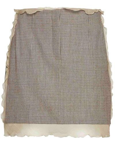 Fendi Short Skirts - Grey