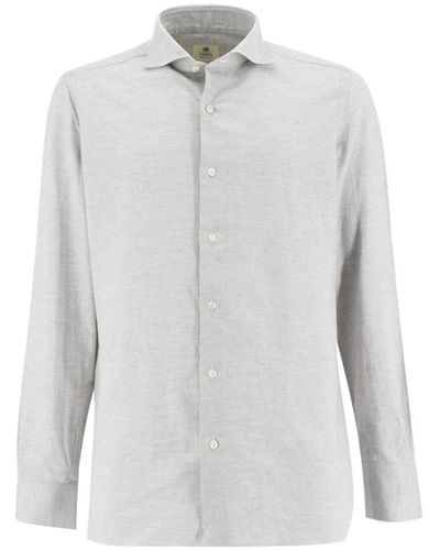 Luigi Borrelli Napoli Casual Shirts - Gray