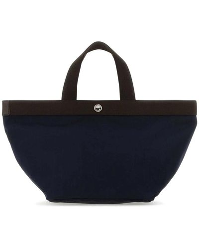 Herve Chapelier Bags > tote bags - Bleu