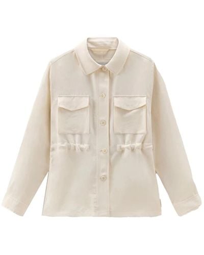 Woolrich Jackets > light jackets - Blanc