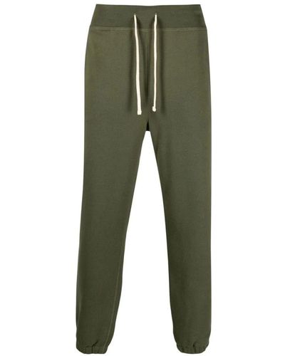 Polo Ralph Lauren Grüne fleece-fitnesshose casual-stil