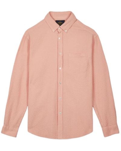 Portuguese Flannel Shirts > casual shirts - Rose