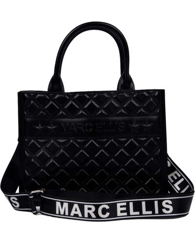 Marc Ellis Tote Bags - Black