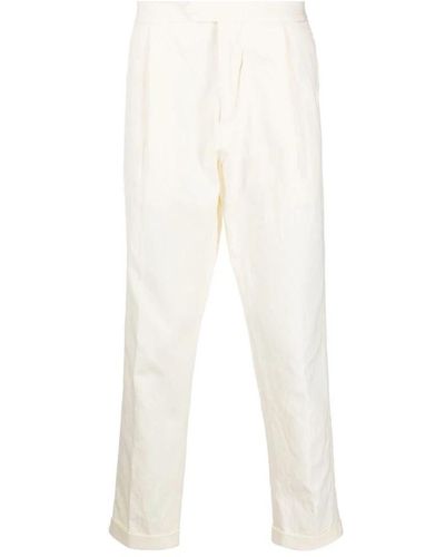 Caruso Suit Trousers - White
