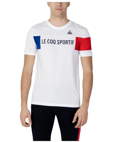 Le Coq Sportif T-camicie - Bianco