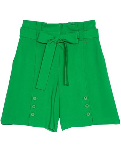 Twin Set Short shorts - Verde