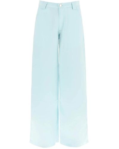 Collina Strada Trousers > wide trousers - Bleu