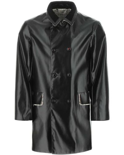 Maison Margiela Trch coats giubbino - bleiben sie warm und stilvoll in diesem winter - Schwarz