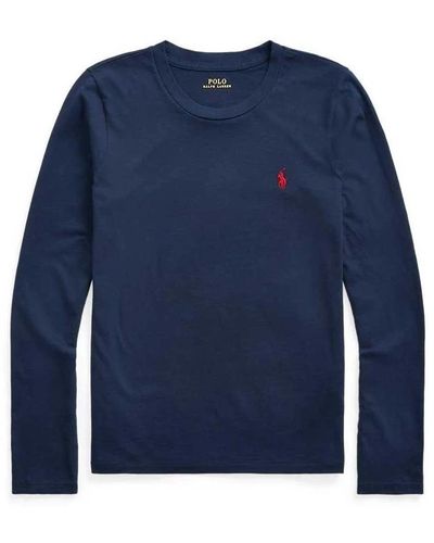 Ralph Lauren Navy polo sweatshirt - Blau