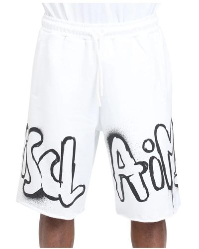DISCLAIMER Casual shorts - Weiß