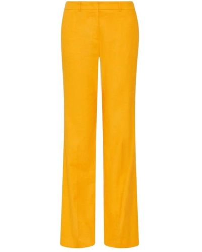Marella Trousers > wide trousers - Jaune