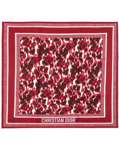 Dior Accessories > scarves > silky scarves - Rouge