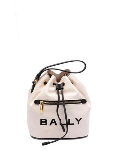 Bally Bucket Bags - White