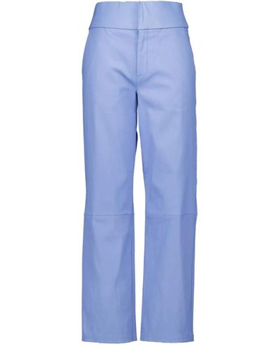 Ibana Straight Trousers - Blue