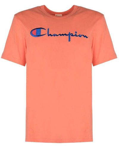 Champion Kurzarmshirt - Orange