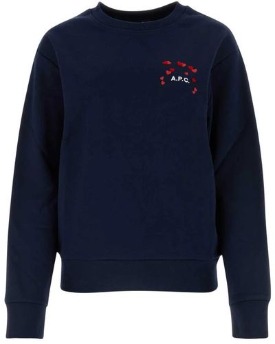 A.P.C. Sweatshirts & hoodies > sweatshirts - Bleu