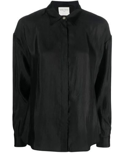 Forte Forte Blouses & shirts > shirts - Noir