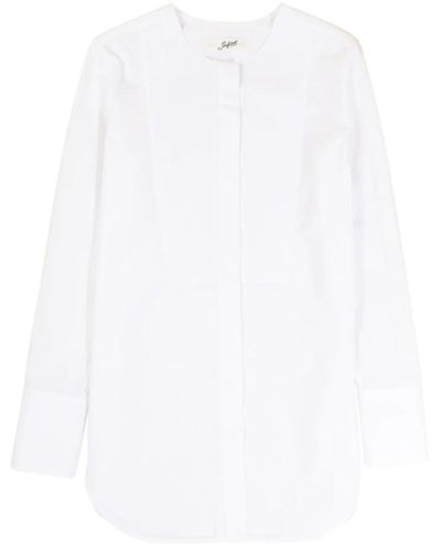 The Seafarer Camicia georgette - Bianco