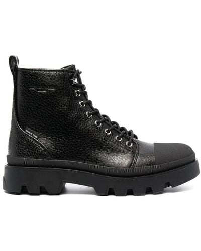 Michael Kors Lace-Up Boots - Black