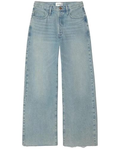 FRAME Low baggy jeans daphne - Blau