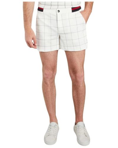 Ron Dorff Shorts > casual shorts - Blanc