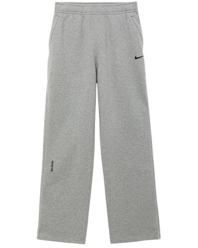 Nike Nocta baumwolle fleece sweatpants - Grau