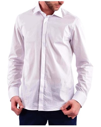 Manuel Ritz Casual Shirts - Purple