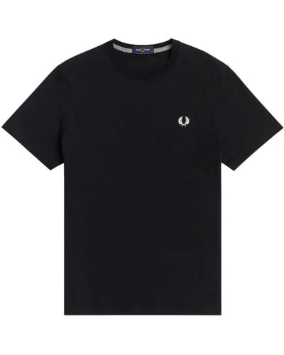 Fred Perry T-Shirts - Black