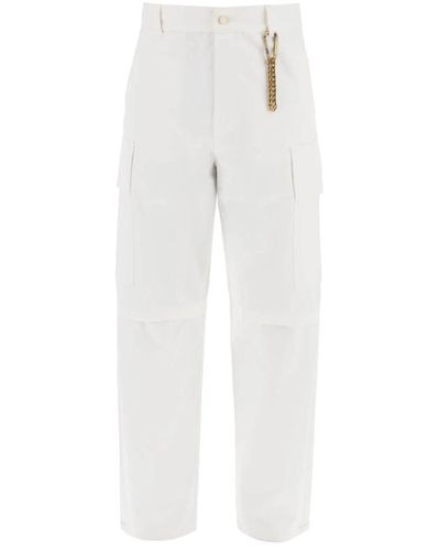 DARKPARK Straight trousers - Weiß