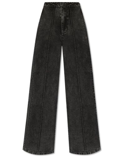 adidas Originals Jeans de pierna ancha - Negro