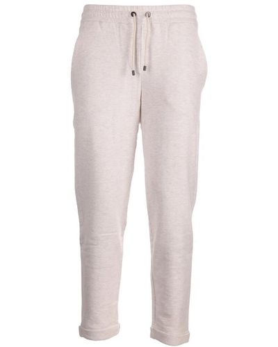 Brunello Cucinelli Jersey joggers in - Pink