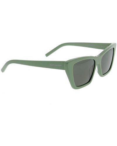 Saint Laurent Klassische sonnenbrille - Grün