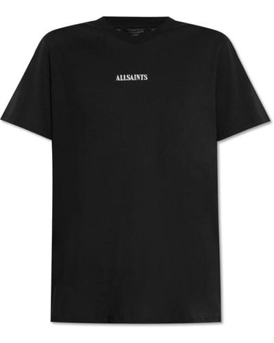 AllSaints 'fortuna' t-shirt - Nero