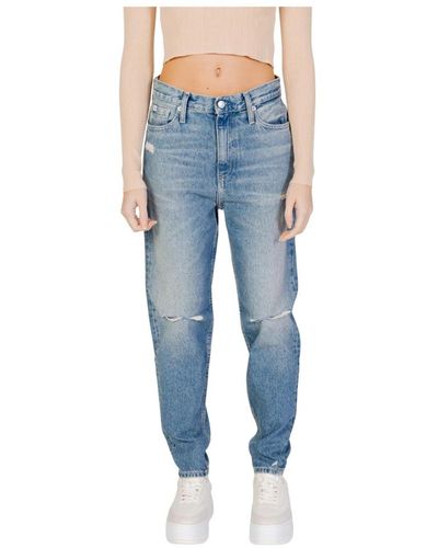Calvin Klein Loose-Fit Jeans - Blue