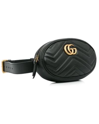 Gucci Pre-owned > Pre-owned Bags > Pre-owned Belt Bags - Zwart