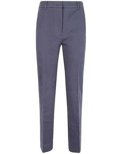 Weekend by Maxmara Trousers > slim-fit trousers - Bleu