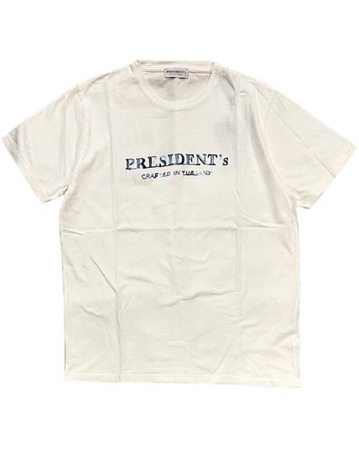 President's T-Shirts - White