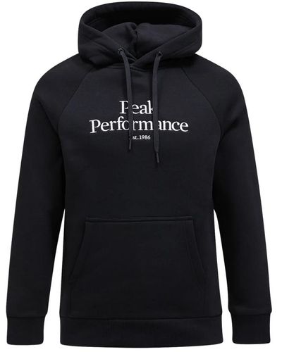 Peak Performance Original hoodie - Schwarz