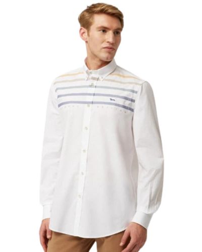 Harmont & Blaine Shirts > casual shirts - Blanc