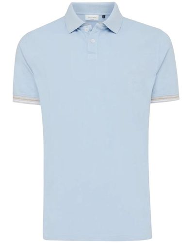 Gentiluomo Gentil - tops > polo shirts - Bleu